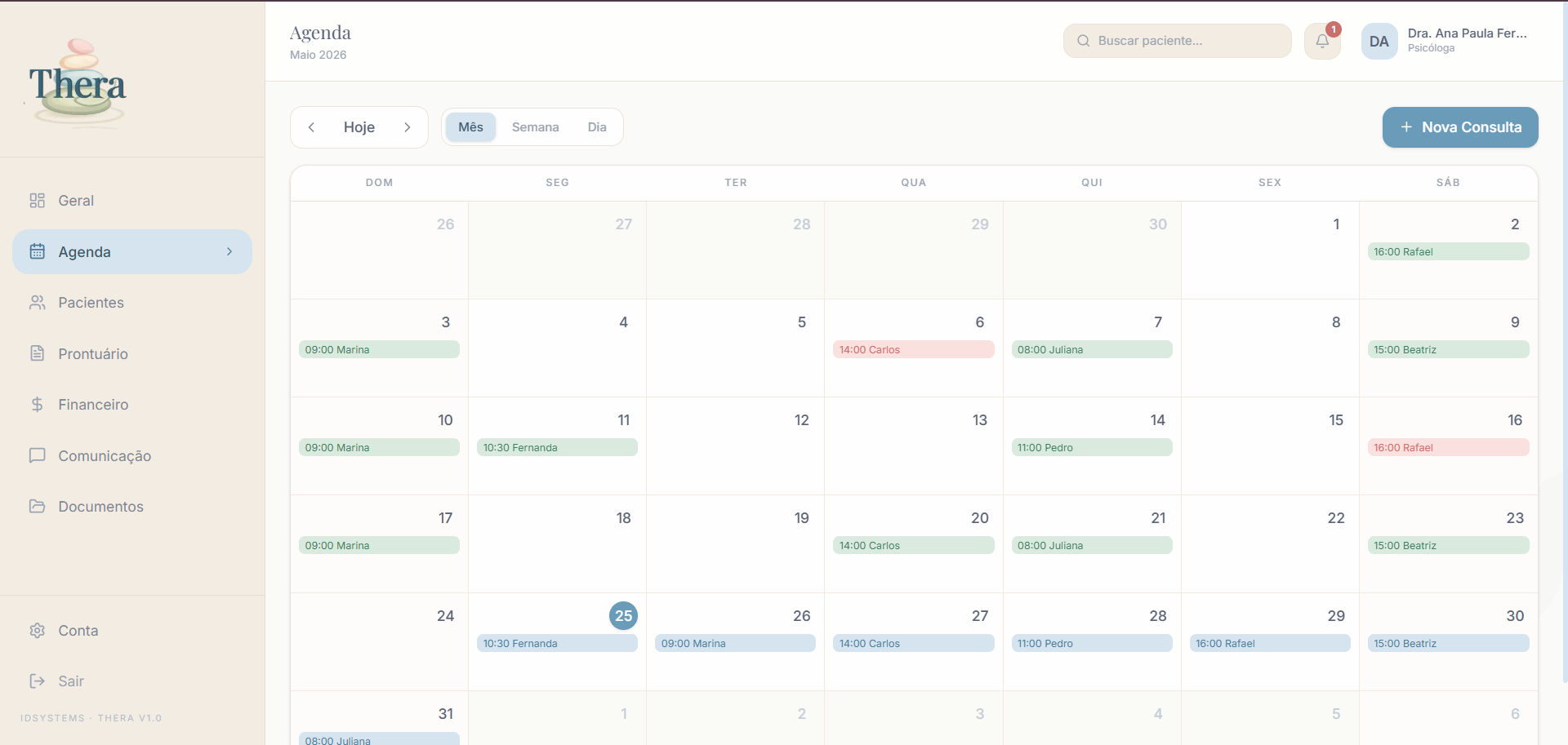 Agenda do Thera